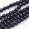 Transparent Glass Bead Strands GLAA-R095-6mm-08-1