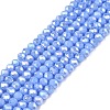 Electroplate Glass Beads Strands LS-EGLA-A044-P2mm-B17-1