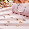 10Pcs 2 Colors Brass Pendants KK-HS0001-86-5