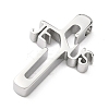 Easter 304 Stainless Steel Pendants STAS-G384-01A-P-2