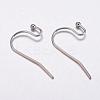 Tarnish Resistant 304 Stainless Steel Earring Hooks STAS-K146-032-11mm-1