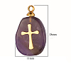 Natural Amethyst Pendants LS-FIND-PW0015-02A-06-1