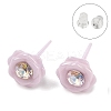 Hypoallergenic Bioceramics Zirconia Ceramic Stud Earrings EJEW-C111-10C-2