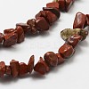 Natural Red Jasper Beads Strands X-G-F328-20-3