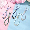 Natural Gemstone Beads Silder Bracelets BJEW-JB13391-2