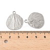 Non-Tarnish 304 Stainless Steel Pendants STAS-L260-002P-A-3