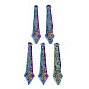 Rainbow Color Alloy Pendants PALLOY-S180-289-NR-1