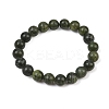 Natural Jade Beaded Stretch Bracelets BJEW-I253-10mm-07-2