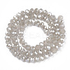 Electroplate Glass Beads Strands LS-EGLA-A034-J8mm-A15-3