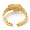 304 Stainless Steel Open Cuff Rings RJEW-K245-65G-2