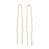 Brass Hair Fork Findings KK-H298-01A-2