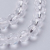 Transparent Glass Bead Strands LS-GLAA-R095-6mm-15-3