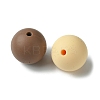 Silicone Focal Beads Alpaca/Round SIL-FS0001-13-5