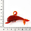 Handmade Silver Foil Lampwork Big Pendants LS-LAMP-T023-13-4