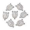 Tarnish Resistant 304 Stainless Steel Chandelier Component Links STAS-S047-053-4