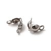 Tarnish Resistant 304 Stainless Steel Bead Tips LS-STAS-L207-22B-P-2