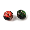 Handmade Gold Sand Lampwork Beads LAMP-S079-05-2