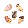 Opaque Resin Cabochons CRES-M037-04E-2