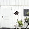 Iron Wall Hanging Decorative HJEW-WH0013-065-5
