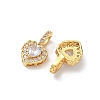 Brass Micro Pave Cubic Zirconia Pendants KK-Z139-05G-03-2
