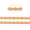 Brass Enamel Curb Chains CHC-C003-13G-08-2
