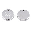 Non-Tarnish 316 Surgical Stainless Steel Charms STAS-S116-418G-P-3