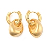 Teardrop Brass Hoop Earrings for Women EJEW-U055-18G-2