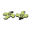 Halloween Theme Rack Plating Alloy Enamel Pendants PALLOY-O109-44EB-3