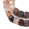Natural Dragon Veins Agate Beads Strands G-G177-E13-01-4
