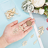 24Pcs 6 Style Brass Pendants KK-BC0008-11-2