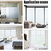 PVC Static Cling Non-Adhesive Window Film DIY-WH0326-42-9