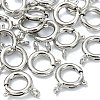 SHEGRACE Brass Spring Ring Clasps XGRPCN135-222P-2