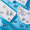 120Pcs 6 Styles 304 Stainless Steel Open Jump Rings STAS-SC0006-13-4