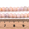 Baking Paint Glass Beads Strands DGLA-N003-4mm-C01-5