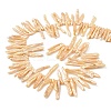 Natural Baroque Keshi Pearl Beads Strands PEAR-B004-02A-02B-4