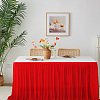 Polyester Table Skirt AJEW-WH20022-20F-7