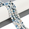 Natural Blue Ice Glacierite Stone Beads Strands G-B092-A01-01-2