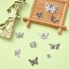 100Pcs 10 Styles Tibetan Style Zinc Alloy Pendants TIBEP-CJ0002-91-5