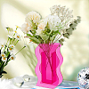 Wavy Acrylic Vases AJEW-WH0314-26-5