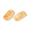 Natural Topaz Jade Oval Pendants G-N342-105F-2