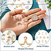100Pcs 10 Style 304 Stainless Steel Charms STAS-PJ0001-39-4