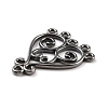 Tibetan Style Links LS-TIBEP-EA138Y-B-FF-2