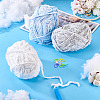 3 Rolls Polyester Chenille Wool Yarn OCOR-MB0001-06C-6