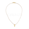 Key Brass Pendant Necklaces NJEW-JN02972-04-1