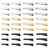 120Pcs 12 Style Iron Alligator Hair Clips Findings PHAR-TA0001-08-2