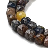Natural Pietersite Beads Strands G-H042-A10-02-4