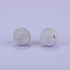 Round Silicone Focal Beads SI-JX0046A-40-2