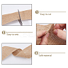 Jute Ribbon OCOR-WH0101-128B-4