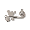 201 Stainless Steel Pendants STAS-S176-15P-1