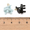 Alloy Enamel Pendants ENAM-A014-03G-3